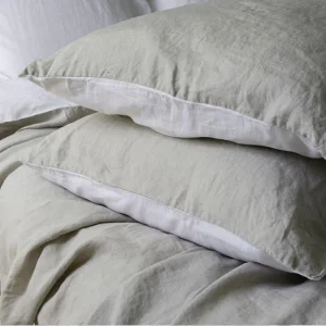 Kussensloop Belle Wit/zand