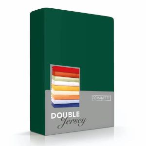 Hoeslaken Double Jersey 30 cm Forestgreen