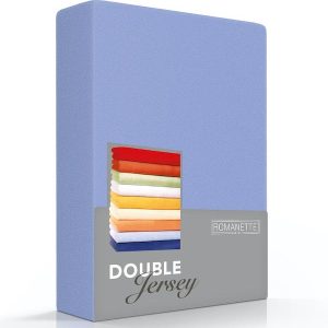 Hoeslaken Double Jersey 30 cm Lavendel