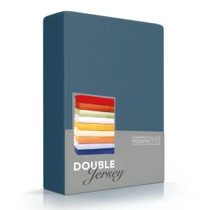 Hoeslaken Double Jersey 30 cm Teal