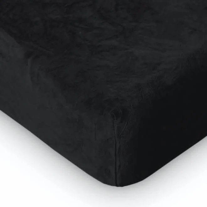 Hoeslaken Velours 30 cm Wit - Afbeelding 9