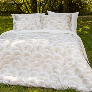 Dekbedovertrek Ostra Katoen Satijn 400TC Ecru