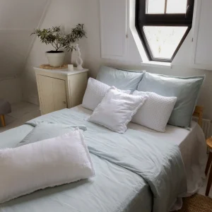 Dekbedovertrek Amsterdam Katoen Percal 300TC Celadon