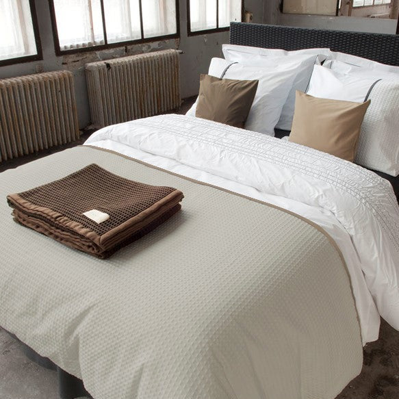 Dekbedovertrek Baria Percal 240TC Ecru