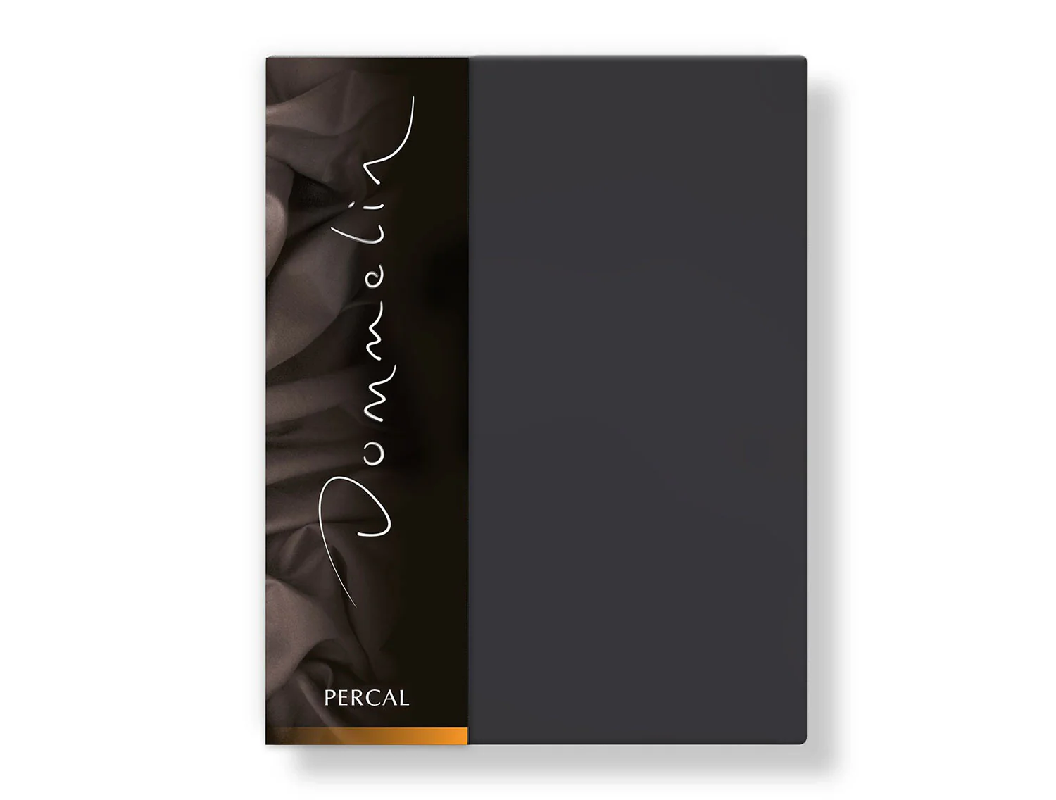 Hoeslaken Percal 200TC 30cm Steenkool