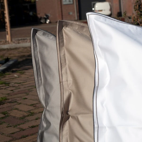 Dekbedovertrek Dreamliner Katoen Satijn 600TC Zilver - Afbeelding 9