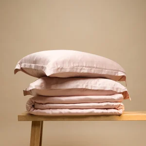 Kussensloop Bamboe 300TC Powder Peach