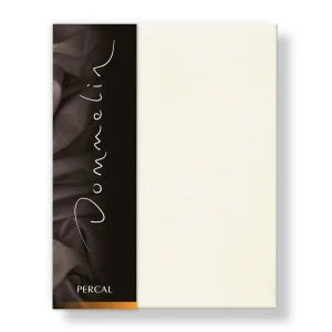 Hoeslaken Percal 200TC 30cm Ecru