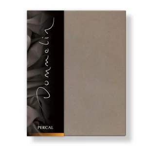 Hoeslaken Percal 200TC 30cm Nootmuskaat