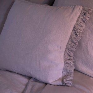 Kussensloop Loulou Linnen Oudroze