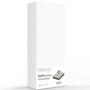 SPLIT-TOPPER Molton - Topperbeschermer 12 cm