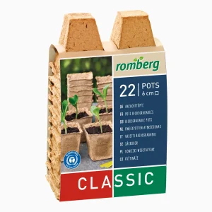 Biologische Kweekpotjes Vierkant 6cm (22)