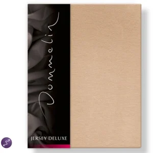 Hoeslaken Jersey Deluxe 30 cm Zand