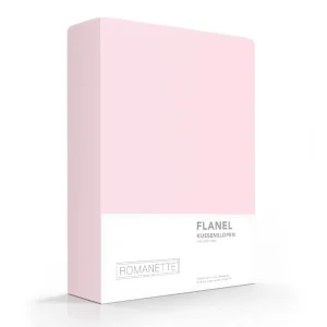 Kussensloop Flanel Roze