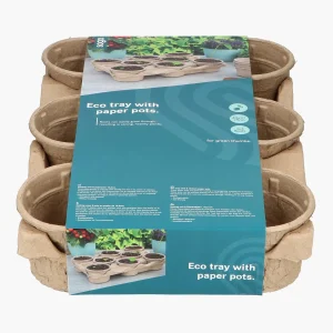 Eco Kweektray (incl. 12 pots)