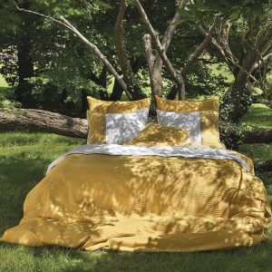 Dekbedovertrek Baria Percal 240TC Geel