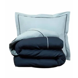 Dekbedovertrek Bumblebee Katoen 230TC Ice blue/Marine Ink