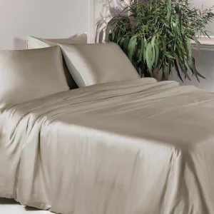 Dekbedovertrek Faia Tencel Micromodal Zand