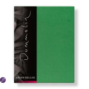 Hoeslaken Jersey Deluxe 30 cm Smaragd