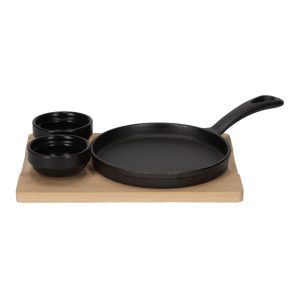 JENS Gietijzeren Serveerset Rond