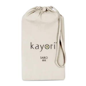 SPLIT-TOPPER Hoeslaken - Saiko Jersey Katoen Zand 12 cm