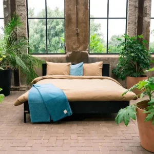 Dekbedovertrek Saitama Katoen Satijn 200TC Sand