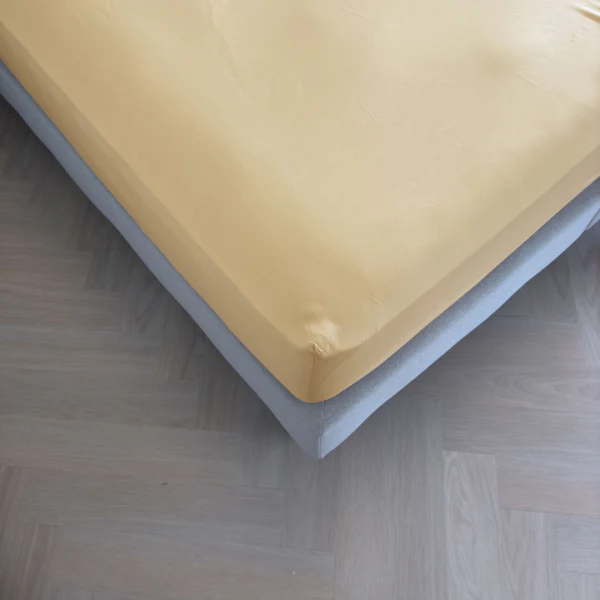 Hoeslaken Kiyo Tencel 40cm Gold - Afbeelding 3