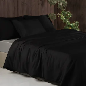 Dekbedovertrek Madeira Tencel Micromodal 400TC Zwart