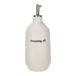 Oliefles met tekst: Amazing Oil – Jens Living
