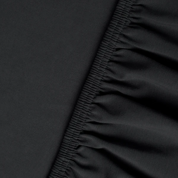 Hoeslaken Shizu Jersey 40 cm Zwart - Afbeelding 3