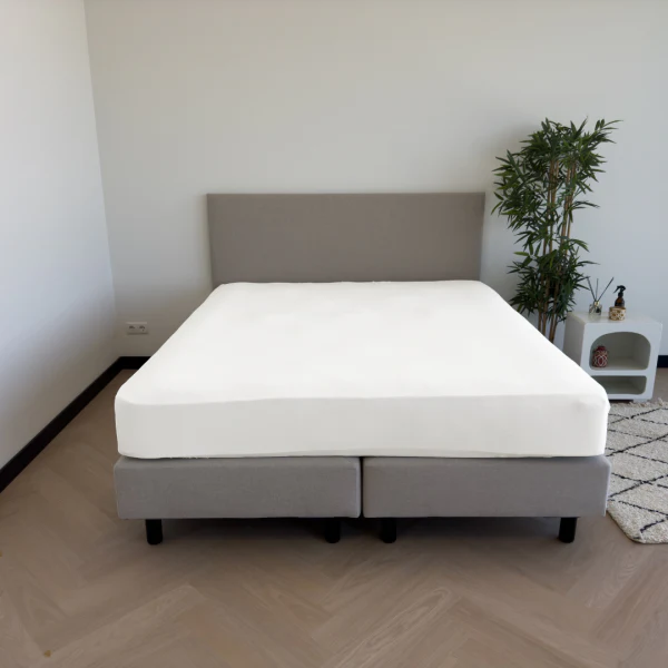 Hoeslaken Shizu Jersey 40 cm Off-white