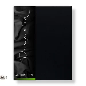 TOPPER HOESLAKEN - Madeira Micromodal Tencel 400TC 5-9 cm Zwart